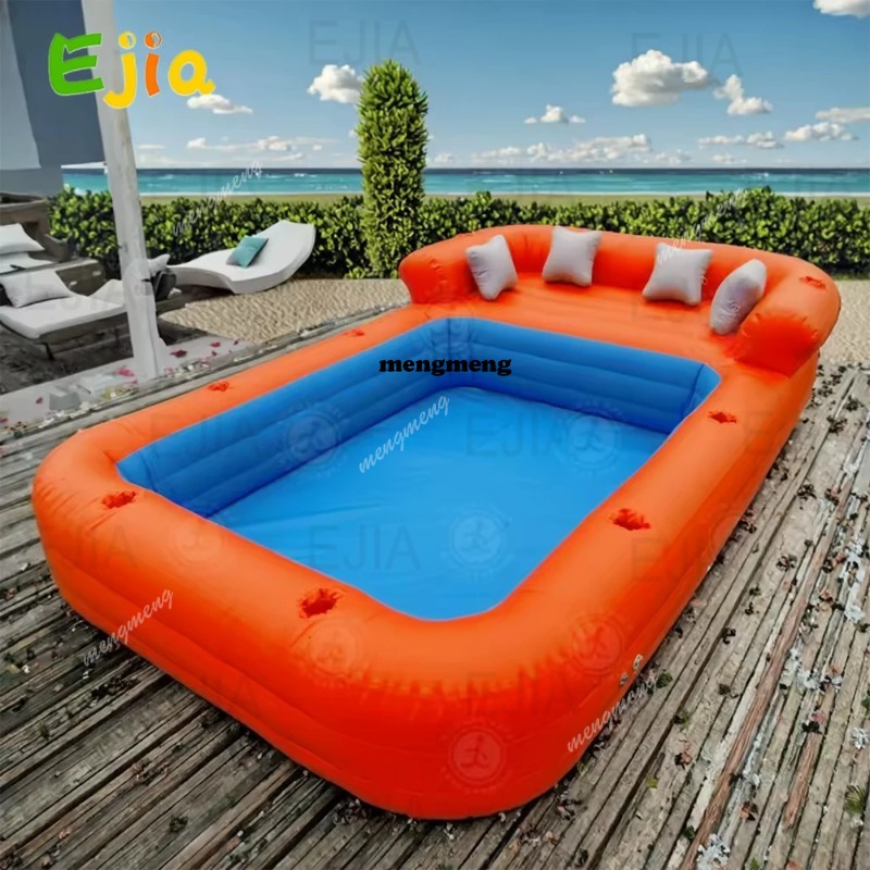 Kids Outdoor Lounge Chair - Sofá Inflable Grande de 16 pies