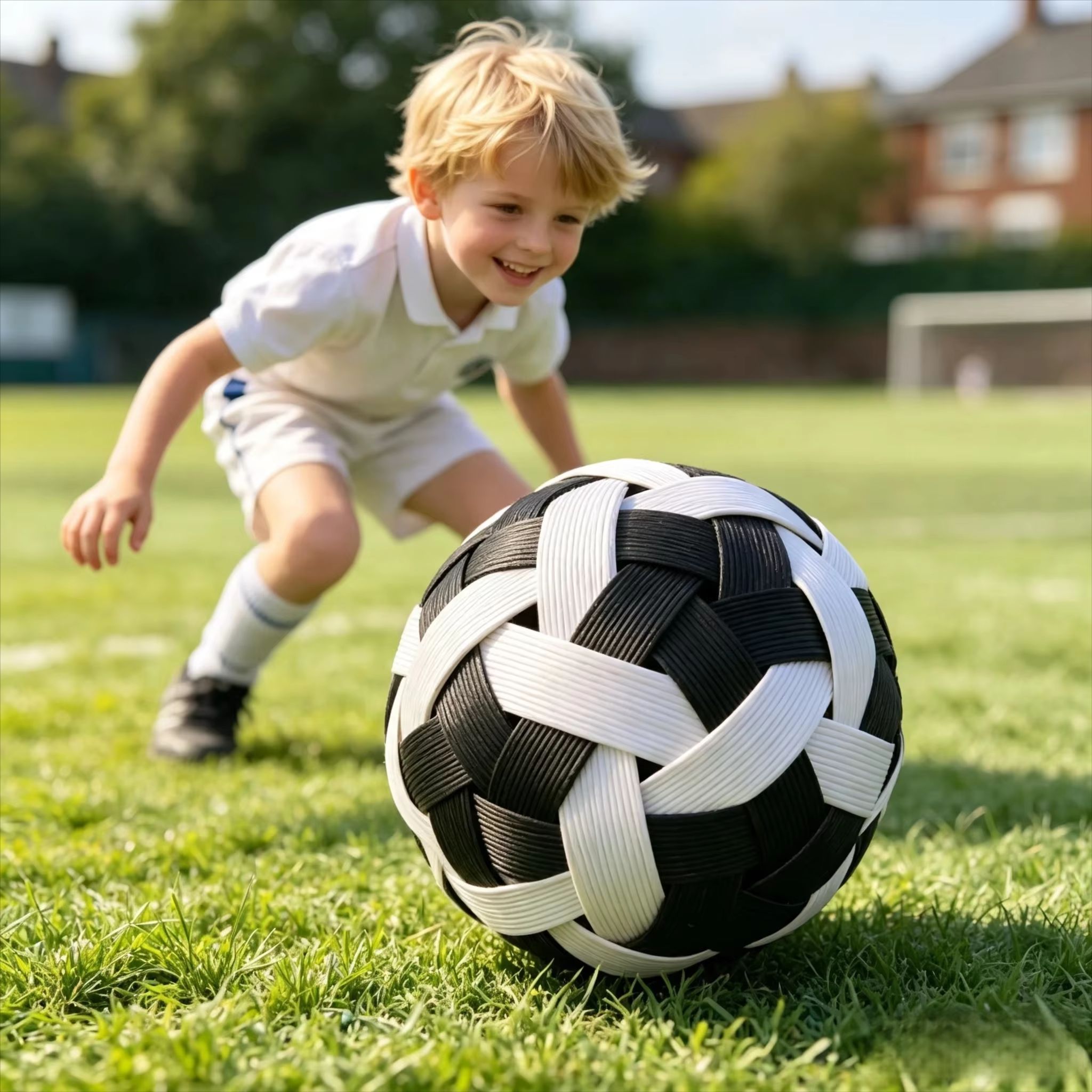 Outdoor Games For Kids - Pelota de Sepak Takraw de Ratán