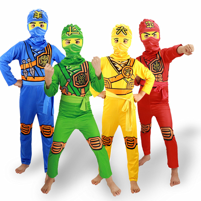 Kids Outdoor Ninja Warrior Course - Disfraz de ninja para niños, traje