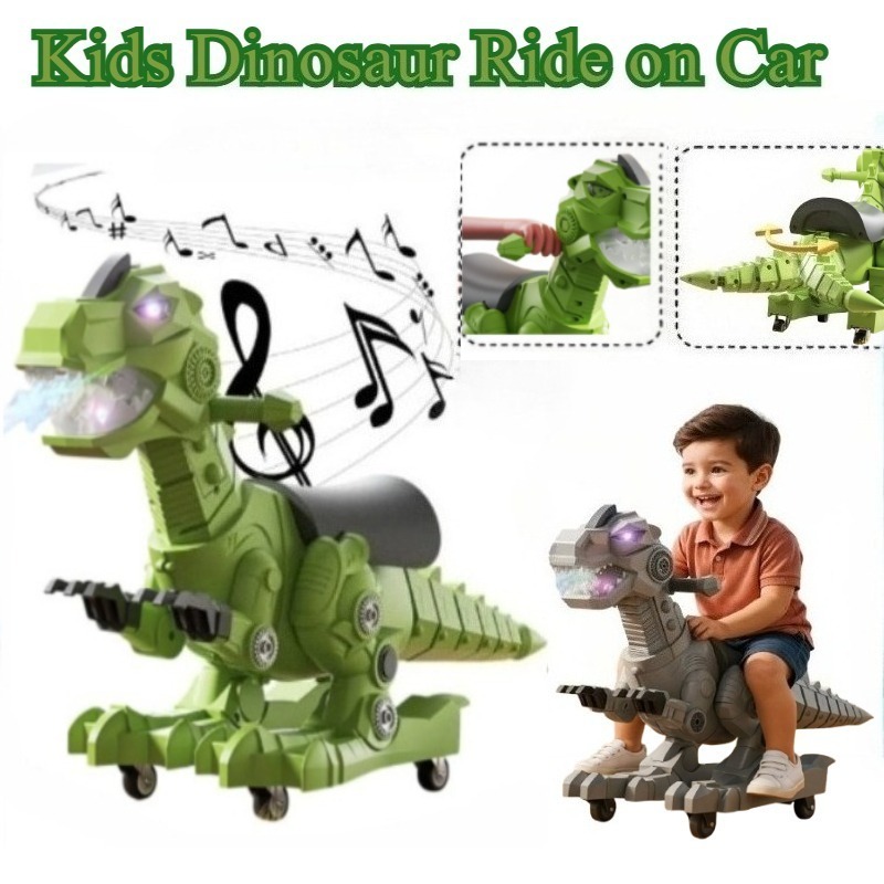 Kids Outdoor Playset - Paseo de dinosaurios en juguetes para