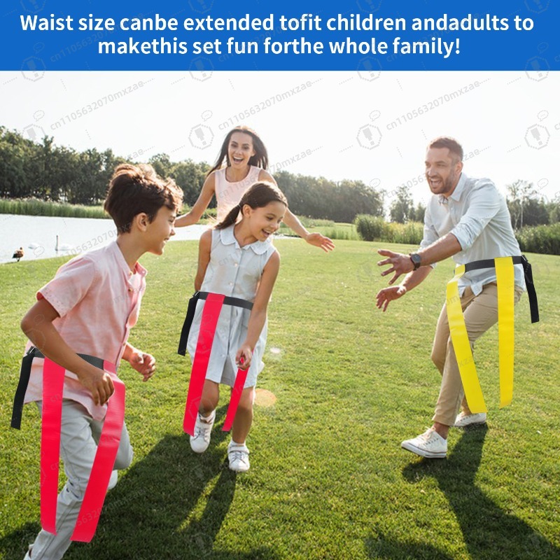 Outdoor Games For Kids - Cinturones de Flag Football Estilo Americano