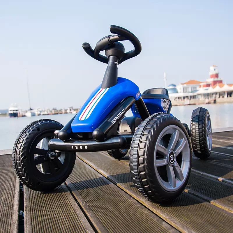 Kids Outdoor Ride On - Go Kart de Pedales para Niños,