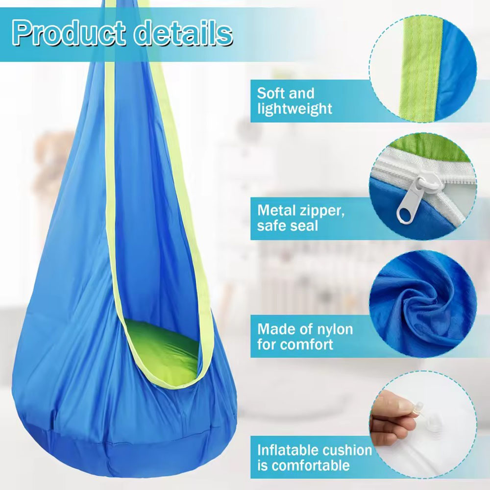 Columpio Tipo Nido para Niños, - Kids Outdoor Hammock Chair reseña y precio
