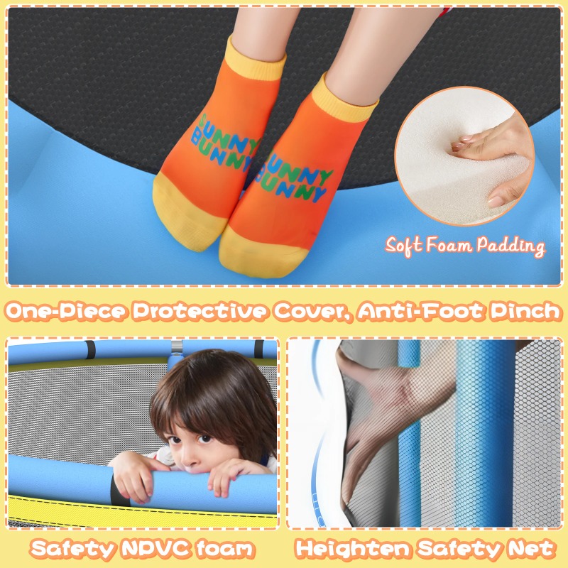 Trampolín para Niños Pequeños  - Kids Outdoor Hammock reseña y precio