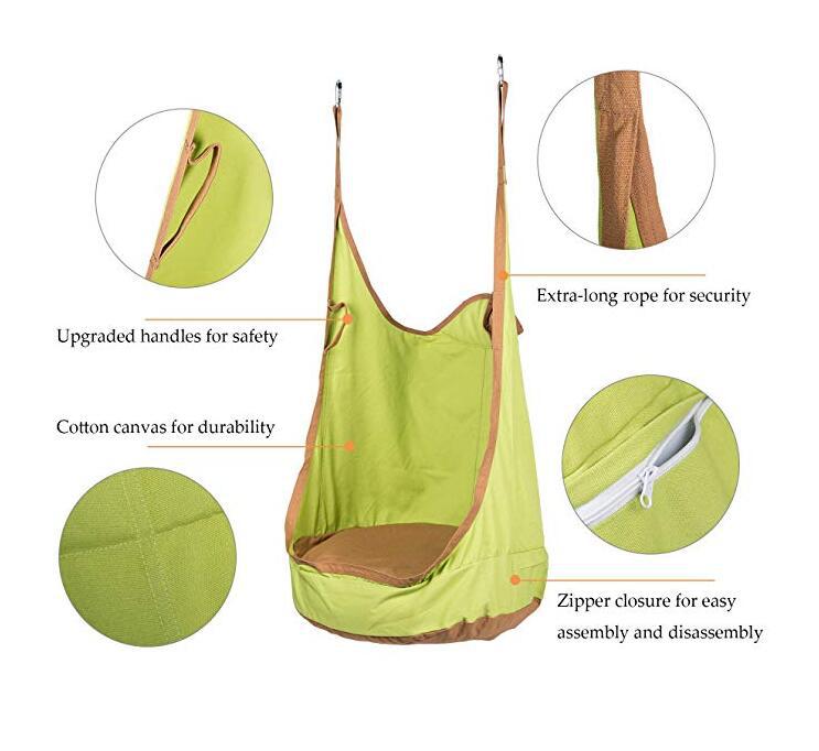 Al aire libre Casual adultos n - Kids Outdoor Hammock Chair reseña y precio