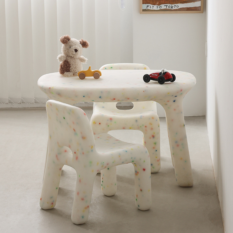 Conjunto de Mesa y Sillas de E - Kids Outdoor Furniture Set reseña y precio