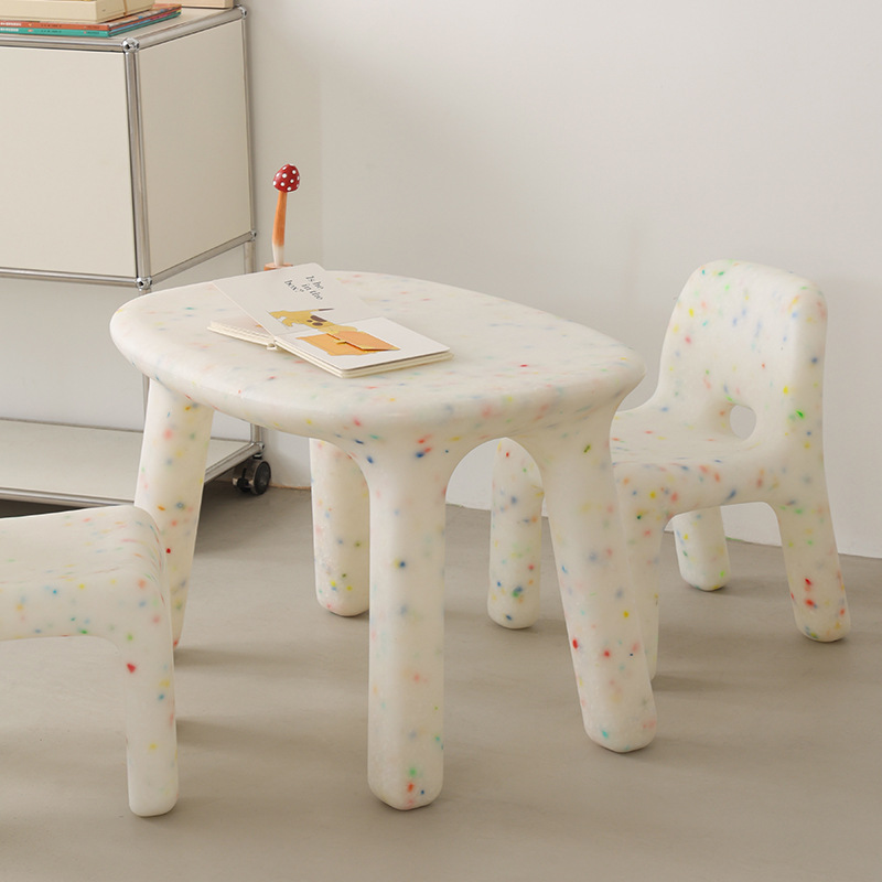 Conjunto de Mesa y Sillas de E - Kids Outdoor Furniture Set reseña y precio