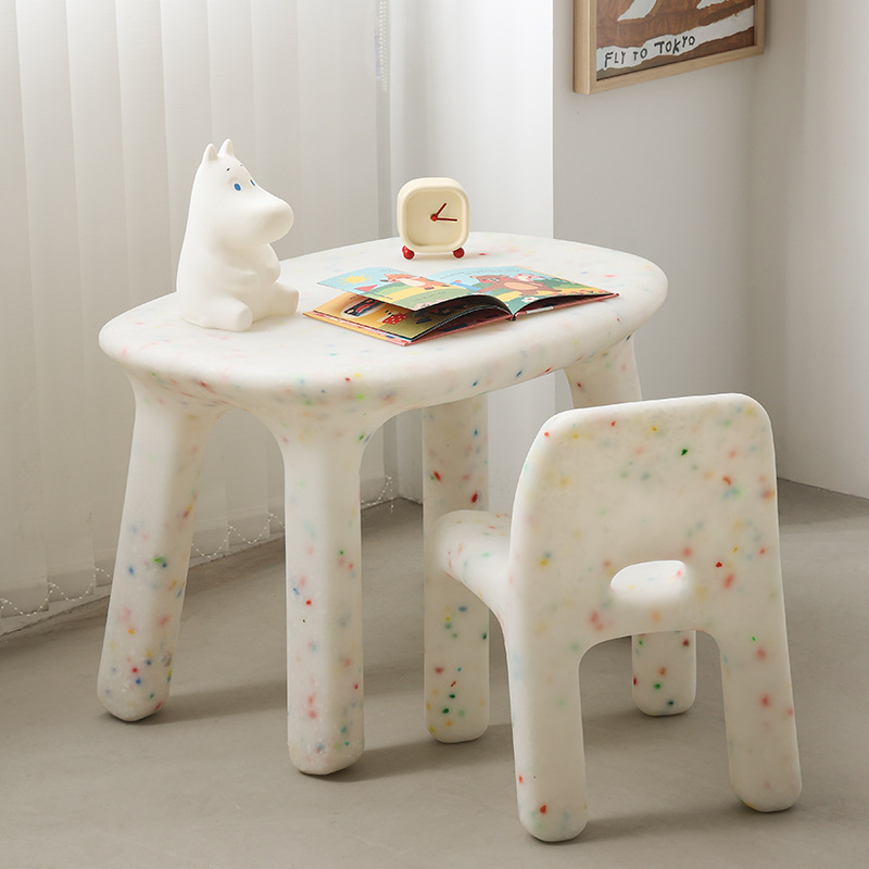 Conjunto de Mesa y Sillas de E - Kids Outdoor Furniture Set reseña y precio