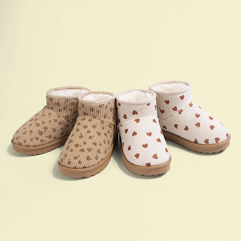 Botas cortas cálidas de invier - Kids Outdoor Boots reseña y precio