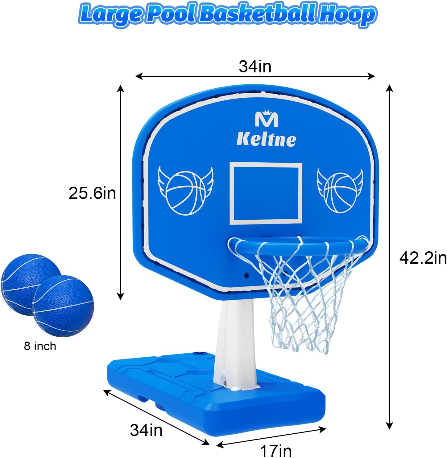 Aro de Baloncesto Grande para  - Outdoor Games For Kids reseña y precio