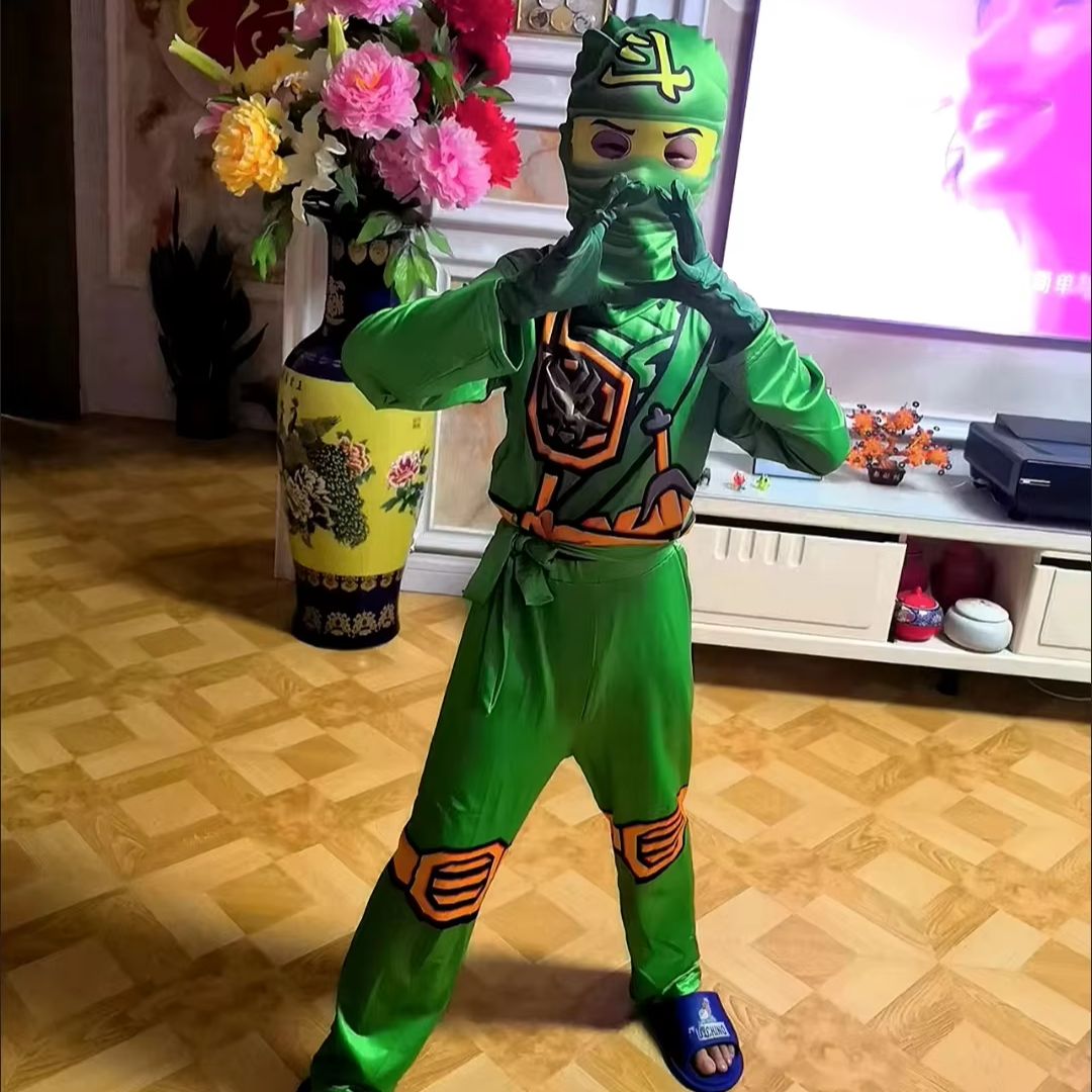 Disfraz de Ninja para Niños, T - Kids Outdoor Ninja Warrior Course reseña y precio
