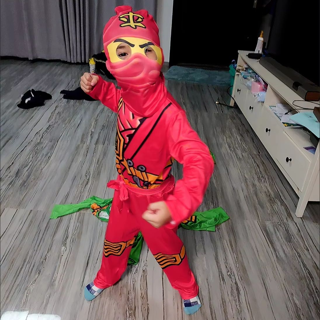 Disfraz de Ninja para Niños, T - Kids Outdoor Ninja Warrior Course reseña y precio