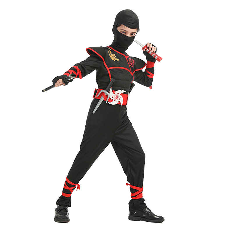 Disfraz de Ninja Deluxe para n - Kids Outdoor Ninja Warrior Course reseña y precio