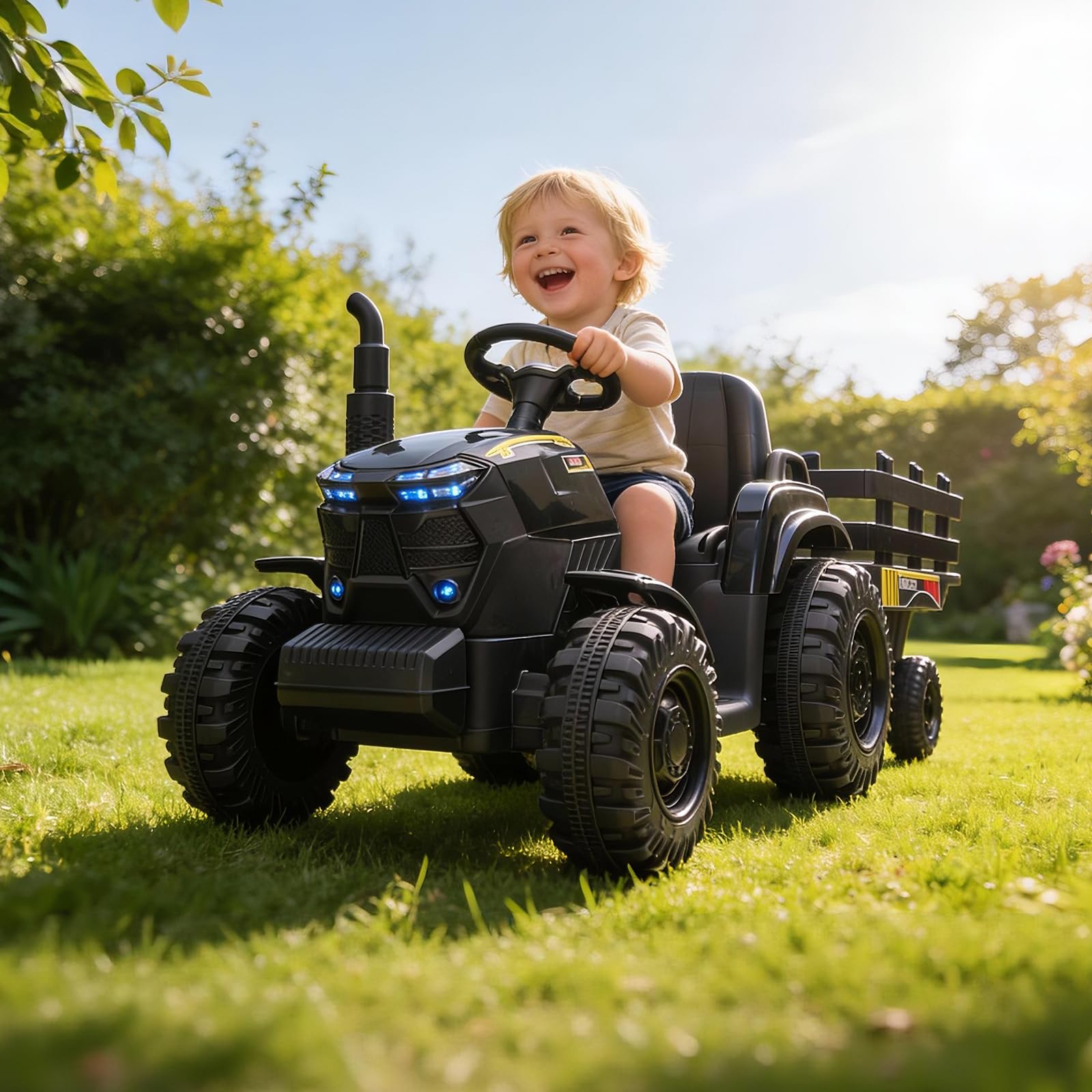Tractor Eléctrico de 12V para  - Kids Outdoor Ride On reseña y precio