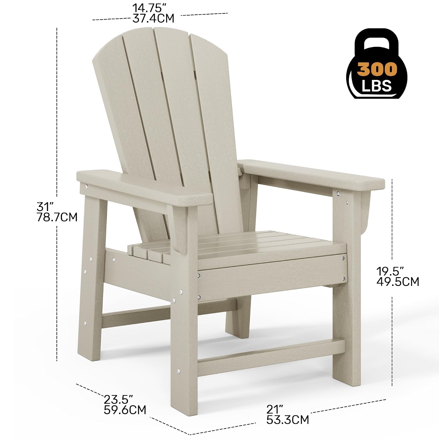 Juego de 2 Sillas Infantiles p - Kids Outdoor Lounger Chair reseña y precio