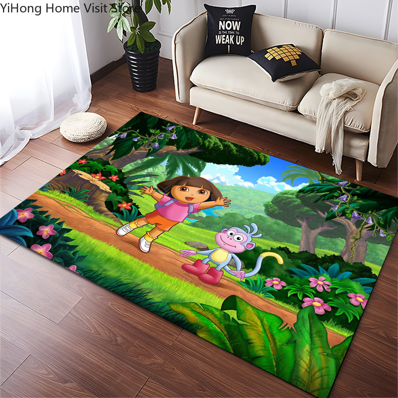 Alfombra divertida de Dora la  - Kids Outdoor Lounge Chair reseña y precio