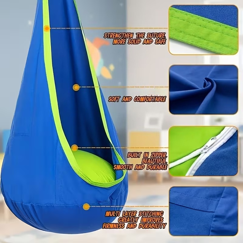 Silla Colgante para Niños, Col - Kids Outdoor Hammock Chair reseña y precio
