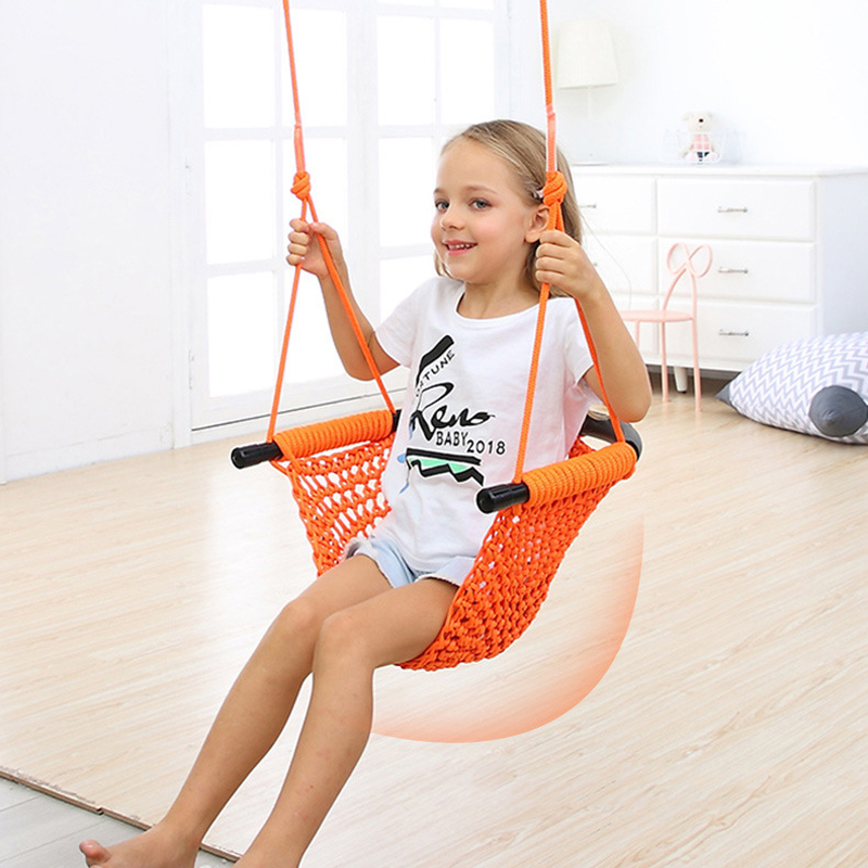 Columpio portátil para niños,  - Kids Outdoor Hammock Chair reseña y precio