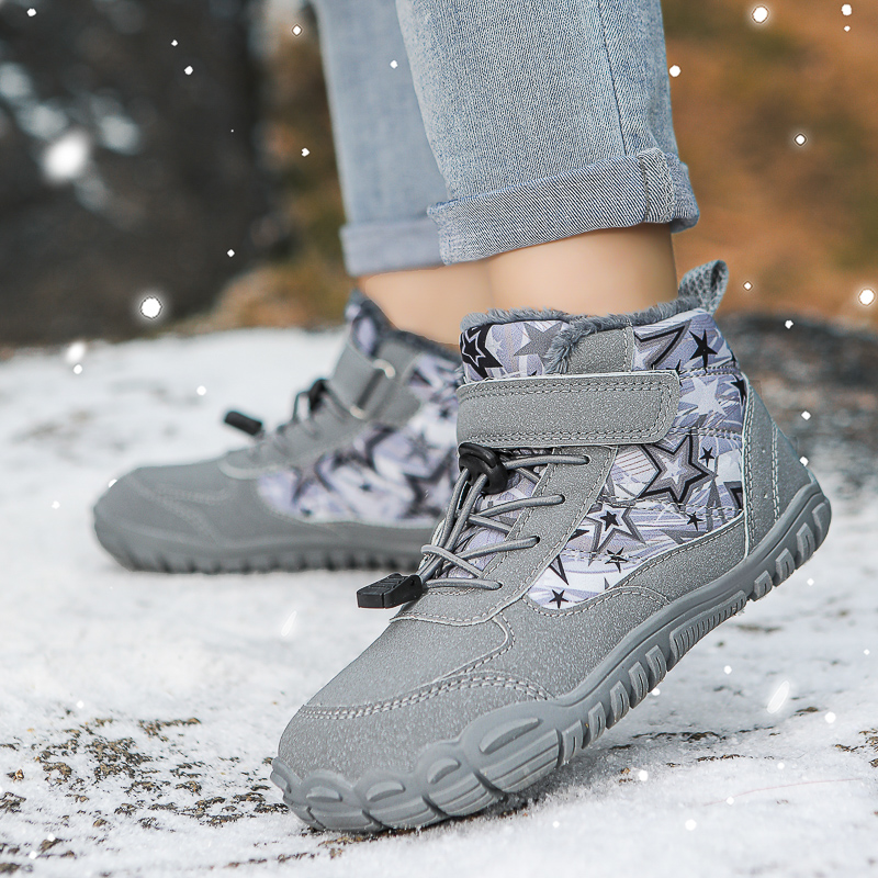 Botas de nieve descalzas imper - Kids Outdoor Boots reseña y precio