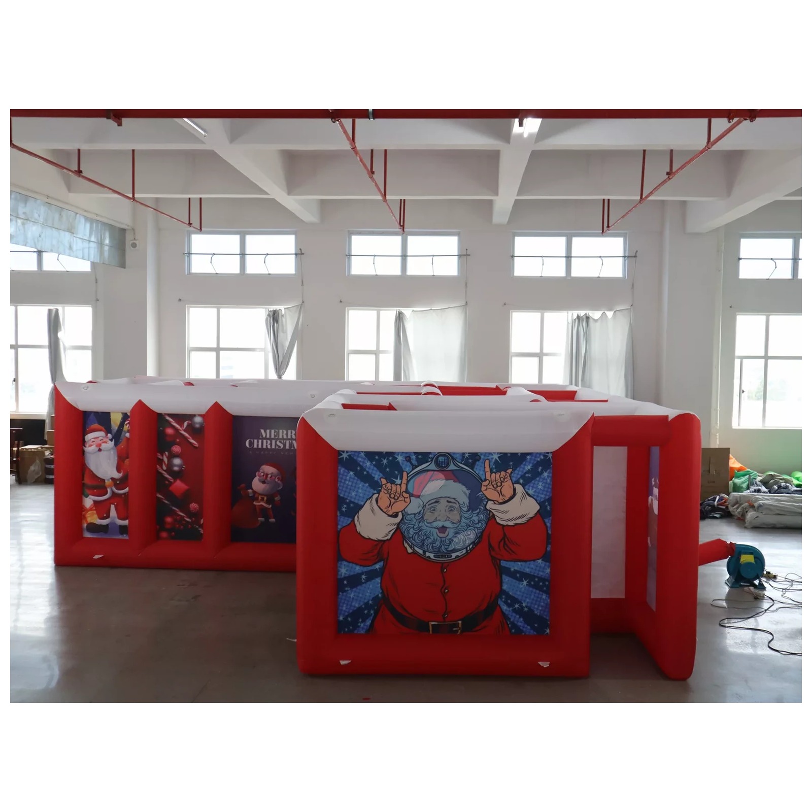 Laberinto Inflable Grande Rojo - Outdoor Games For Kids reseña y precio