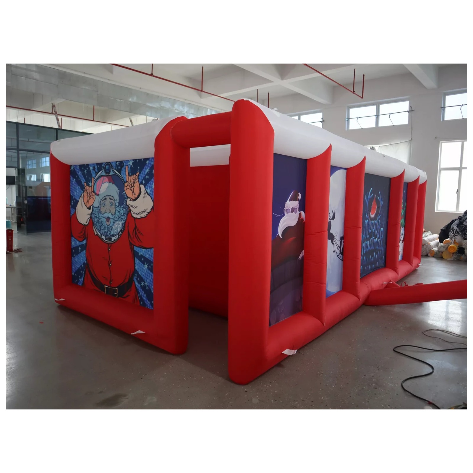 Laberinto Inflable Grande Rojo - Outdoor Games For Kids reseña y precio