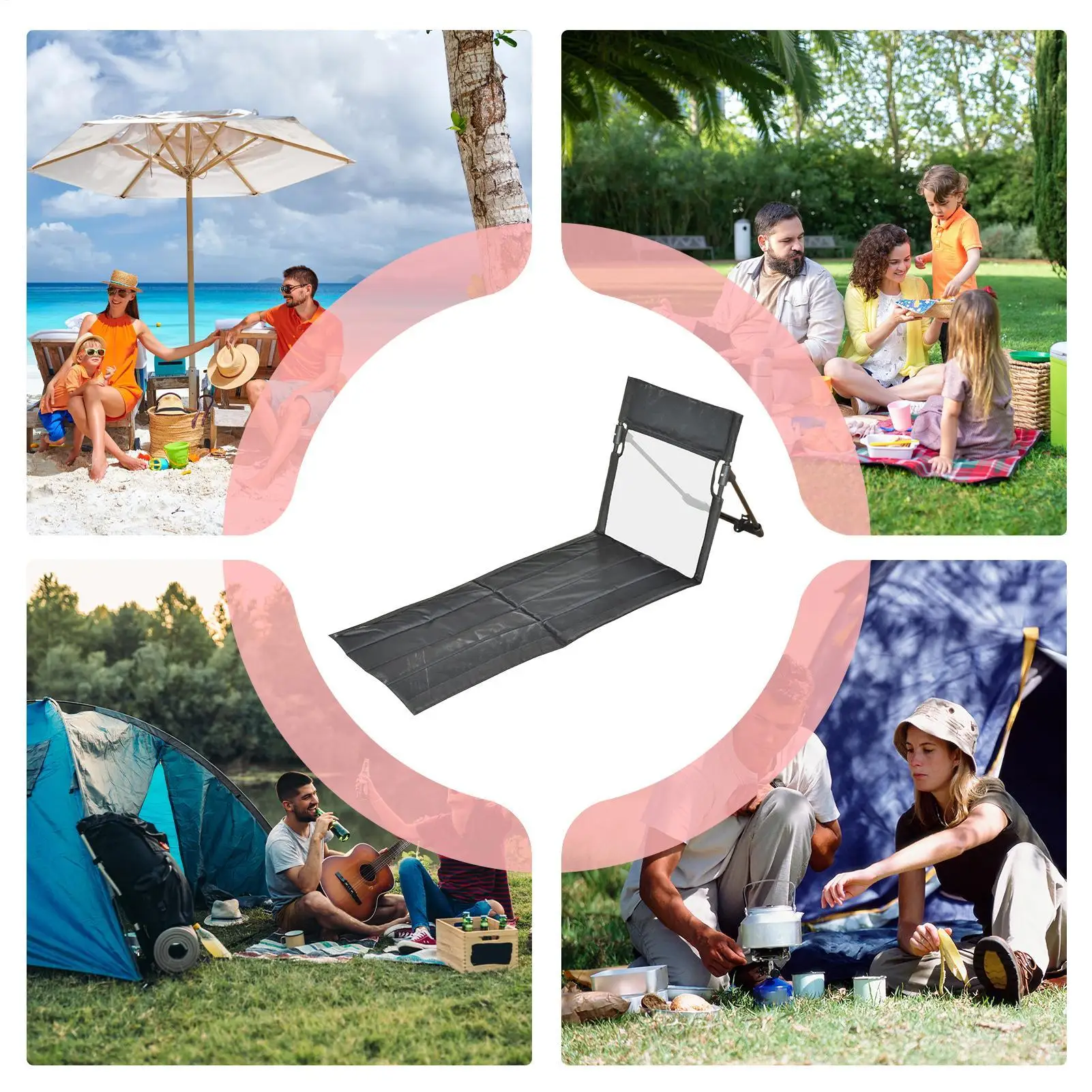 Silla de Playa Plegable, Liger - Kids Outdoor Lounger Chair reseña y precio