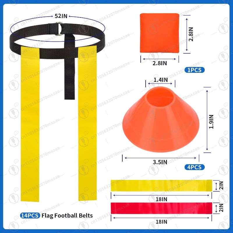 Cinturones de Flag Football Es - Outdoor Games For Kids reseña y precio