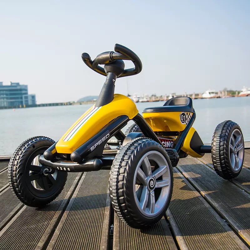 Go Kart de Pedales para Niños, - Kids Outdoor Ride On reseña y precio