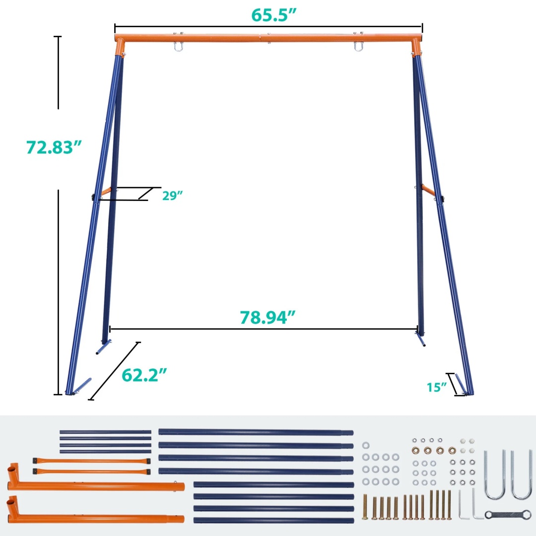 Soporte de Columpio de Alta Re - Kids Outdoor Furniture Set reseña y precio